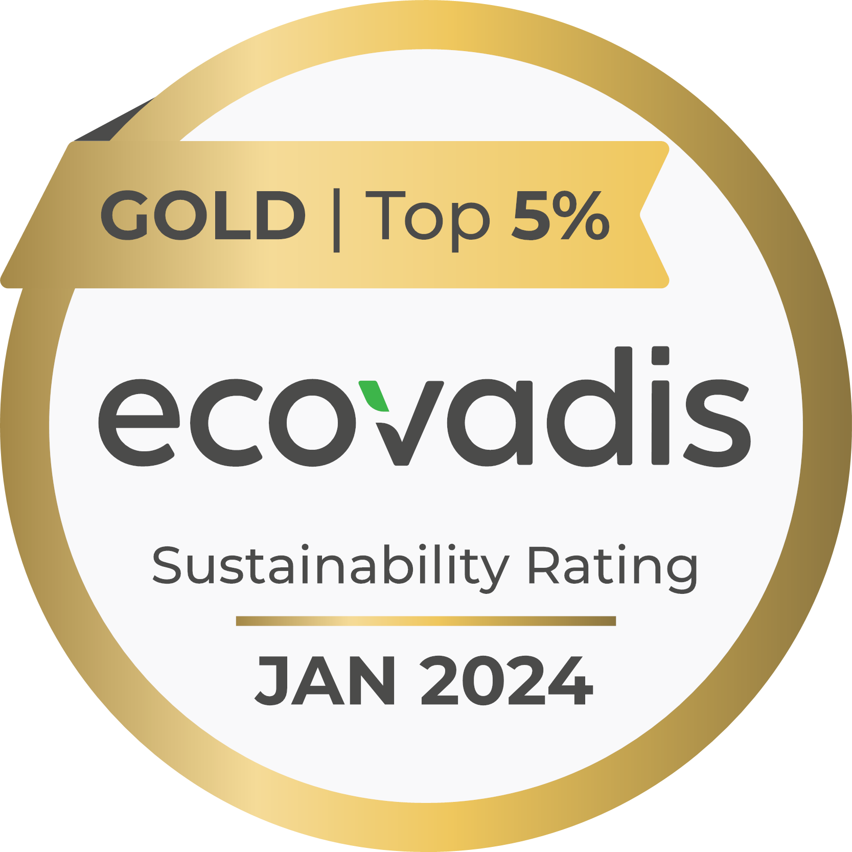 Logo medaille Ecovadis