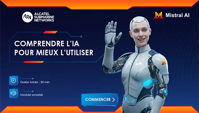 Accueil du module e-learning interactif de ASN IA